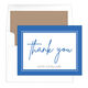Border Thank You Folded Note Cards Image 1 of 4